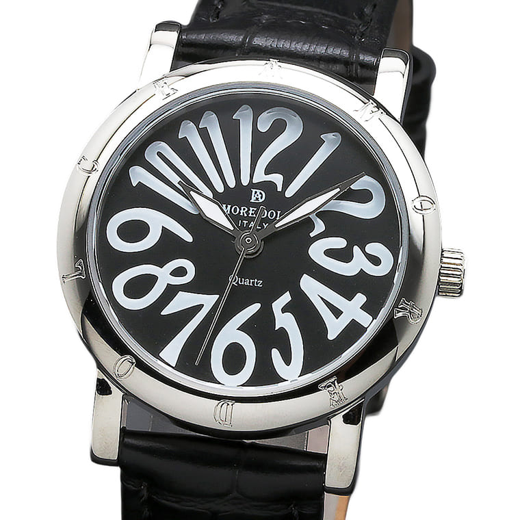 AMORE DOLCE �r���v ���f�B�[�X AD18303 SSBK/BK �N�I�[�c �����h�� ���U�[�x���g 1�N�ۏ� ��pBOX�t